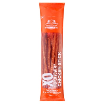 Bashchinsky Sausages Chicken stick from Poultry 100g - buy, prices for Auchan - photo 2