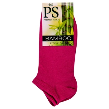 Premier Socks Fuchsia Women's Socks 23-25s - buy, prices for Supermarket "Kharkiv" - photo 1