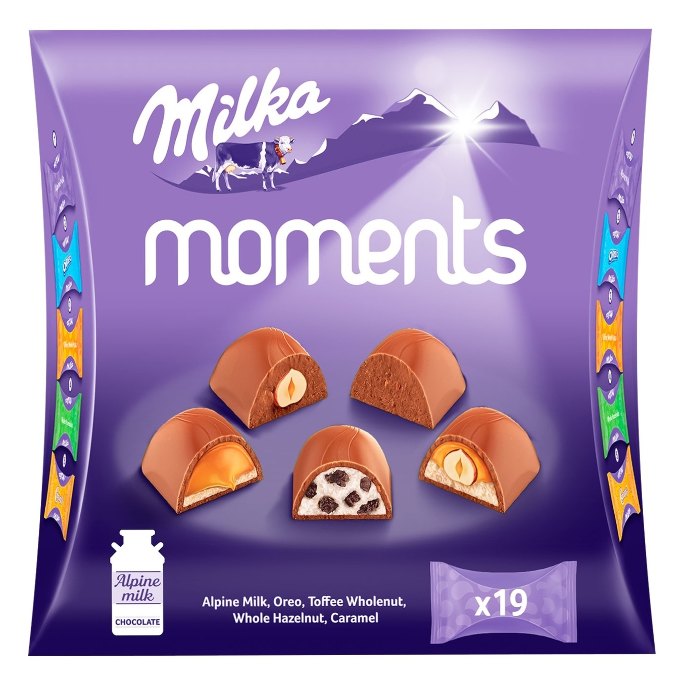 

Конфеты Milka Moments в молочном шоколаде 169г