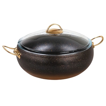 OMS Bronze Pan with Lid 5.7l