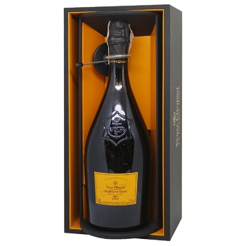 Шампанское Veuve Clicquot La Grande Dame белое брют 12% 0.75л - купить, цены на КОСМОС - фото 3