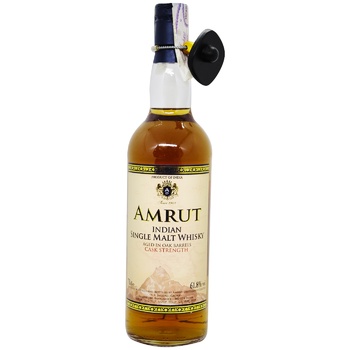 Amrut Cask Strength Whiskey 61.8% 0.7l - buy, prices for COSMOS - photo 2