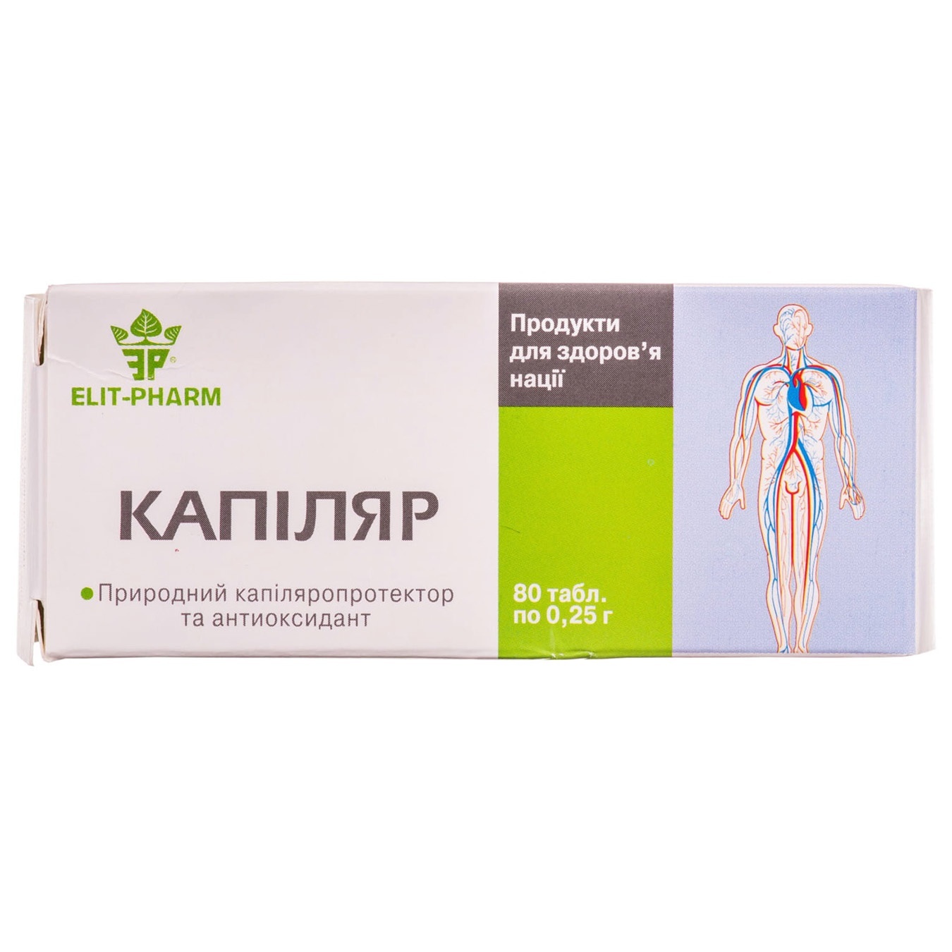 

Таблетки Elit-pharm Капилляр 80шт