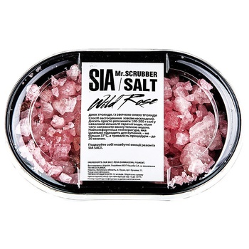 Mr.Scrubber Sia Wild Rose Bath Salt 400g