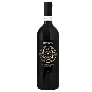 Hieron Montepulciano D'Abruzzo Red Dry Wine 0.75l - buy, prices for Auchan - photo 1