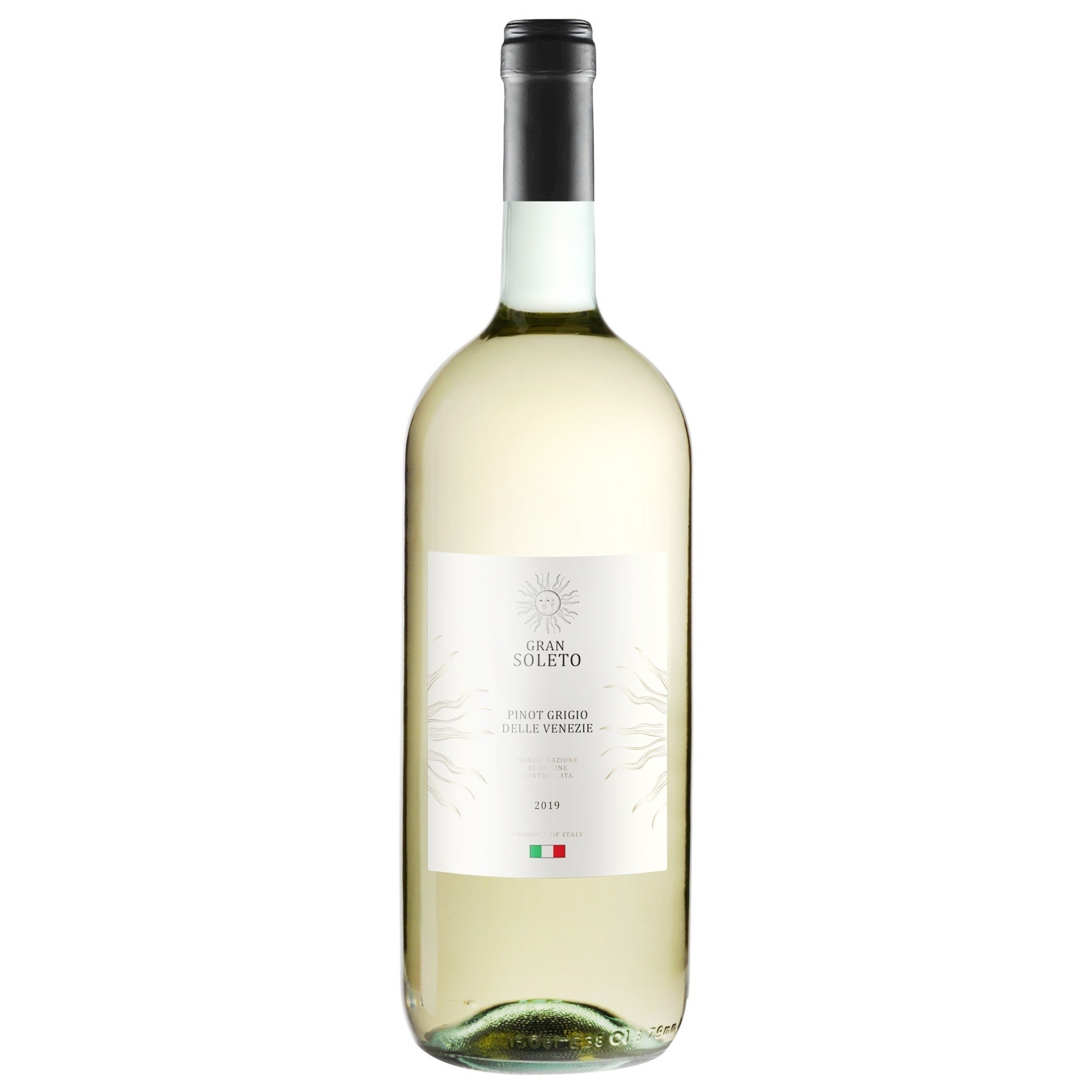 

Вино Gran Soleto Pinot Grigio Delle Venezie белое сухое 1,5л