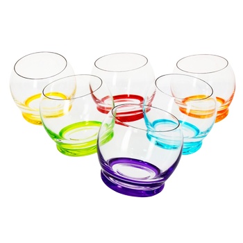 Bohemia Crazy Glass Set 0.39l 6pcs - buy, prices for - photo 1