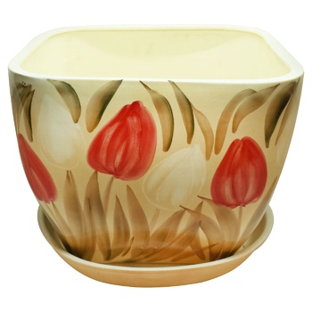 Nocturne Silk Flowerpot 22cm - buy, prices for - photo 1