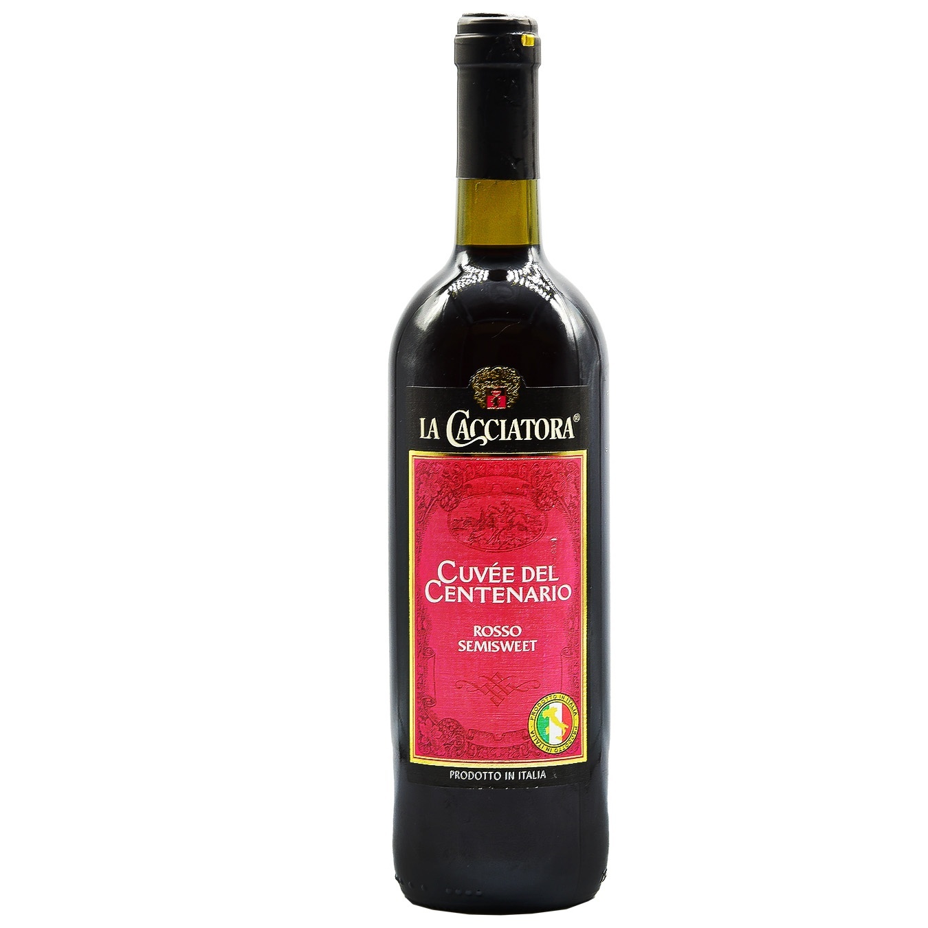 

Вино La Cacciatora Cuvee del Centenario Rosso красное полусладкое 0,75л