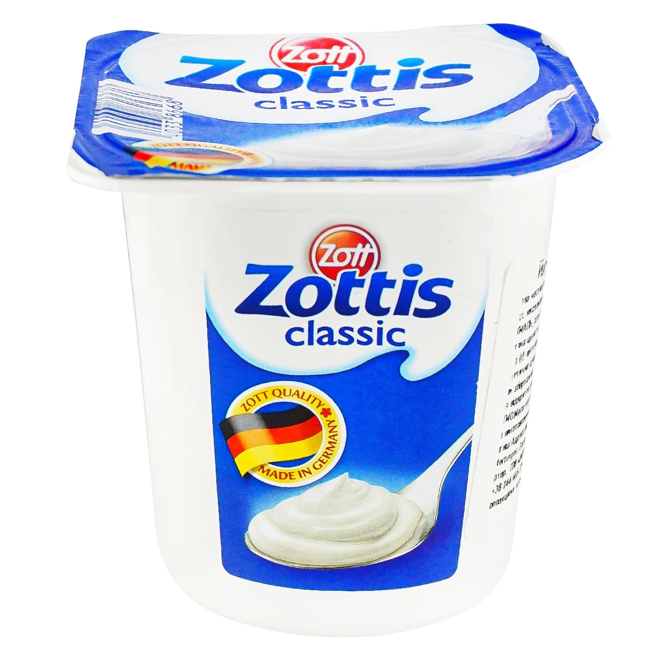

Йогурт Zott Zottis Классический 0,1% 115г