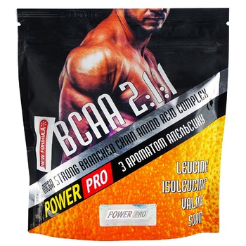 Power Pro BCAA Amino Acid Mixture 500g - buy, prices for Auchan - photo 1