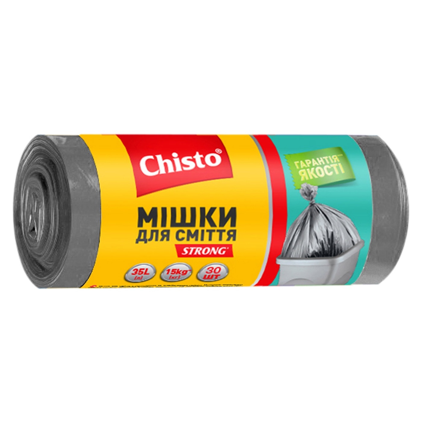 

Мешки Chisto Strong для мусора 30шт*35л