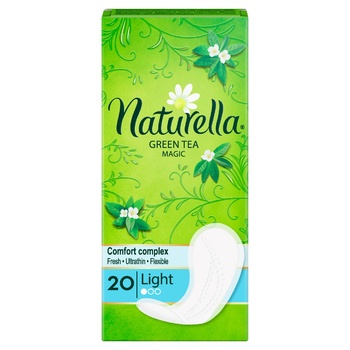 Ежедневные прокладки Naturella Green Tea Magic Light 20шт - купить, цены на Таврия В - фото 1