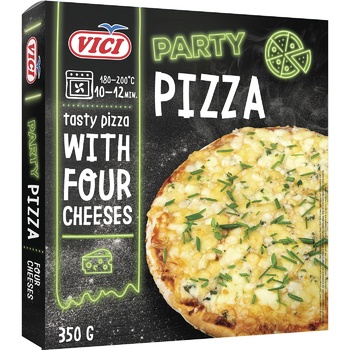 Vici Pizza Party Pizza Four Cheese 350g - buy, prices for MegaMarket - photo 1