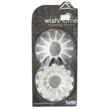 Форми для кексів мет. TM Wish home 6 шт. W-055 И554 (Туреччина) - купити, ціни на Таврія В - фото 1