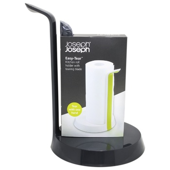 Joseph Joseph Easy-Tear Kitchen Roll Holder with Tearing Blade