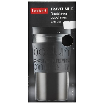 travel mug bodum black 350ml - buy, prices for - photo 2