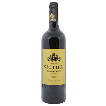 Sichel Margaux Red Dry Wine 12.5% 0.75l - buy, prices for ULTRAMARKET - photo 1