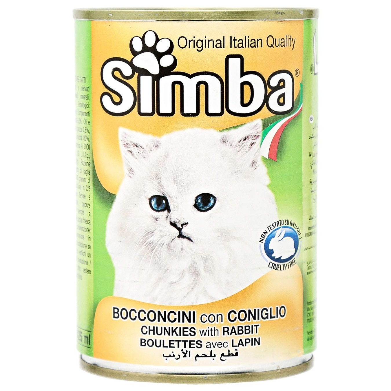 

Корм Simba кролик для кошек 415г