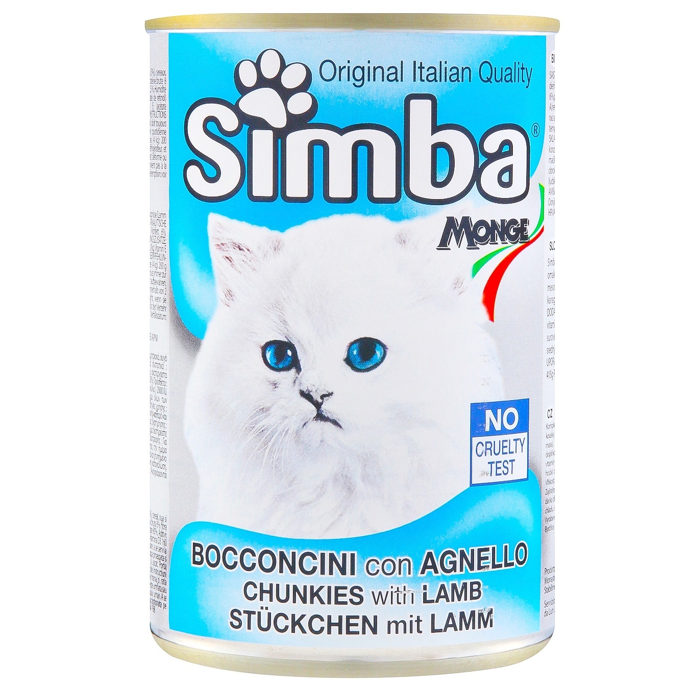 

Корм Simba Ягненок для кошек 415г