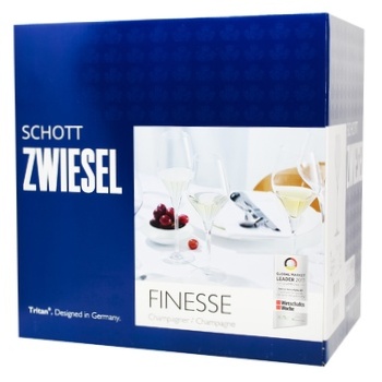 Schott Zwiesel Set of Champagne Glasses 297ml