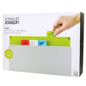 Joseph Joseph Index Large Chopping Board Set Grey