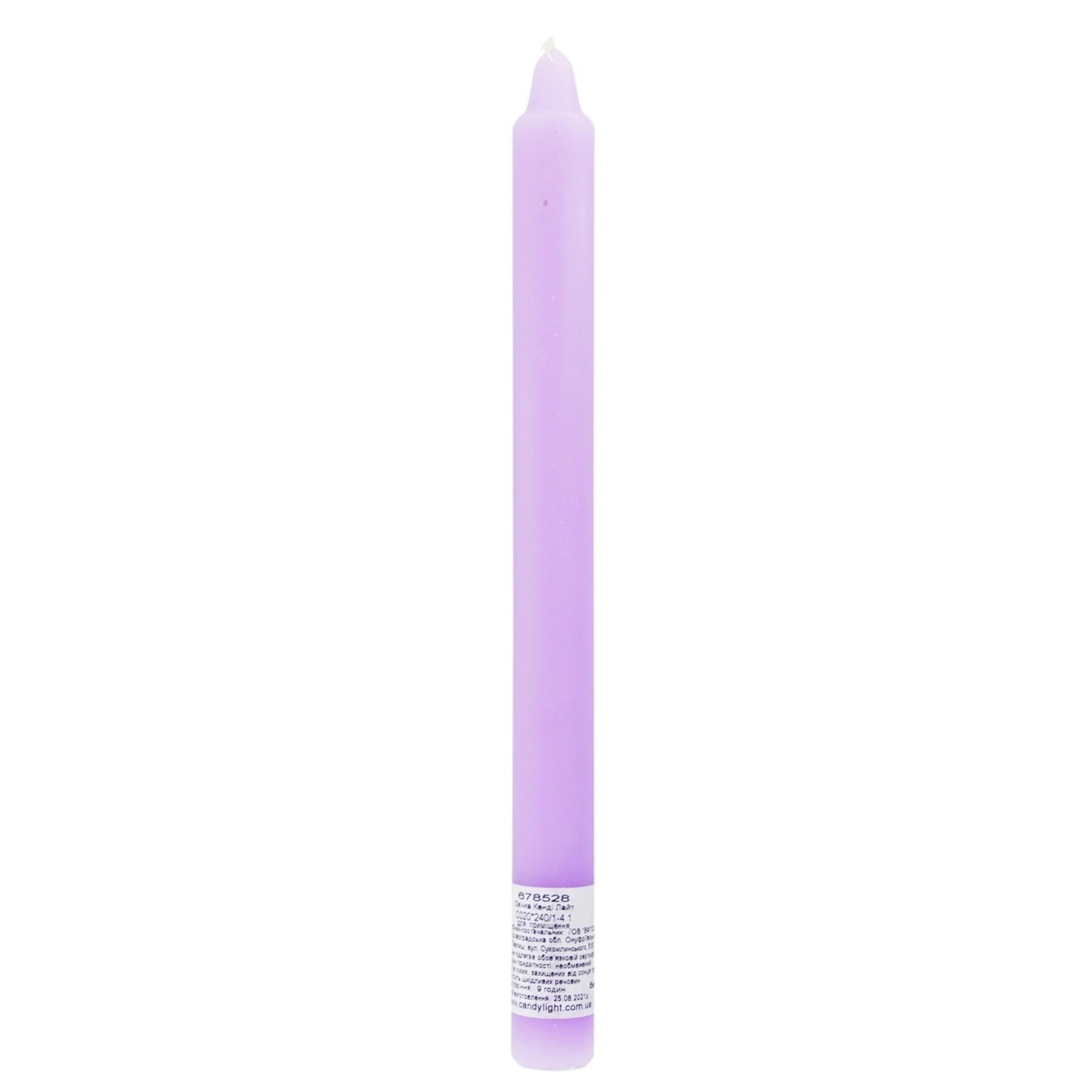 

Свеча Candy Light Сиреневая