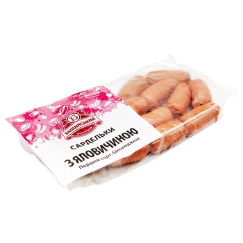 Bashchynskyi Beef Sausages - buy, prices for - photo 1