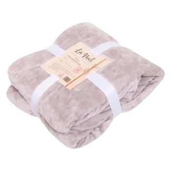 Плед La Nuit Flannel Dove 160х200см