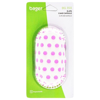 Bager Form for Cakes 13.5*7*3cm 40pcs - buy, prices for Auchan - photo 3