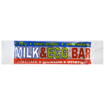 Milk-Egg Bar Protein Bar 60g - buy, prices for COSMOS - photo 1