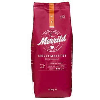 Lavazza Merrild Mellemristet Ground Coffee 400g - buy, prices for - photo 1