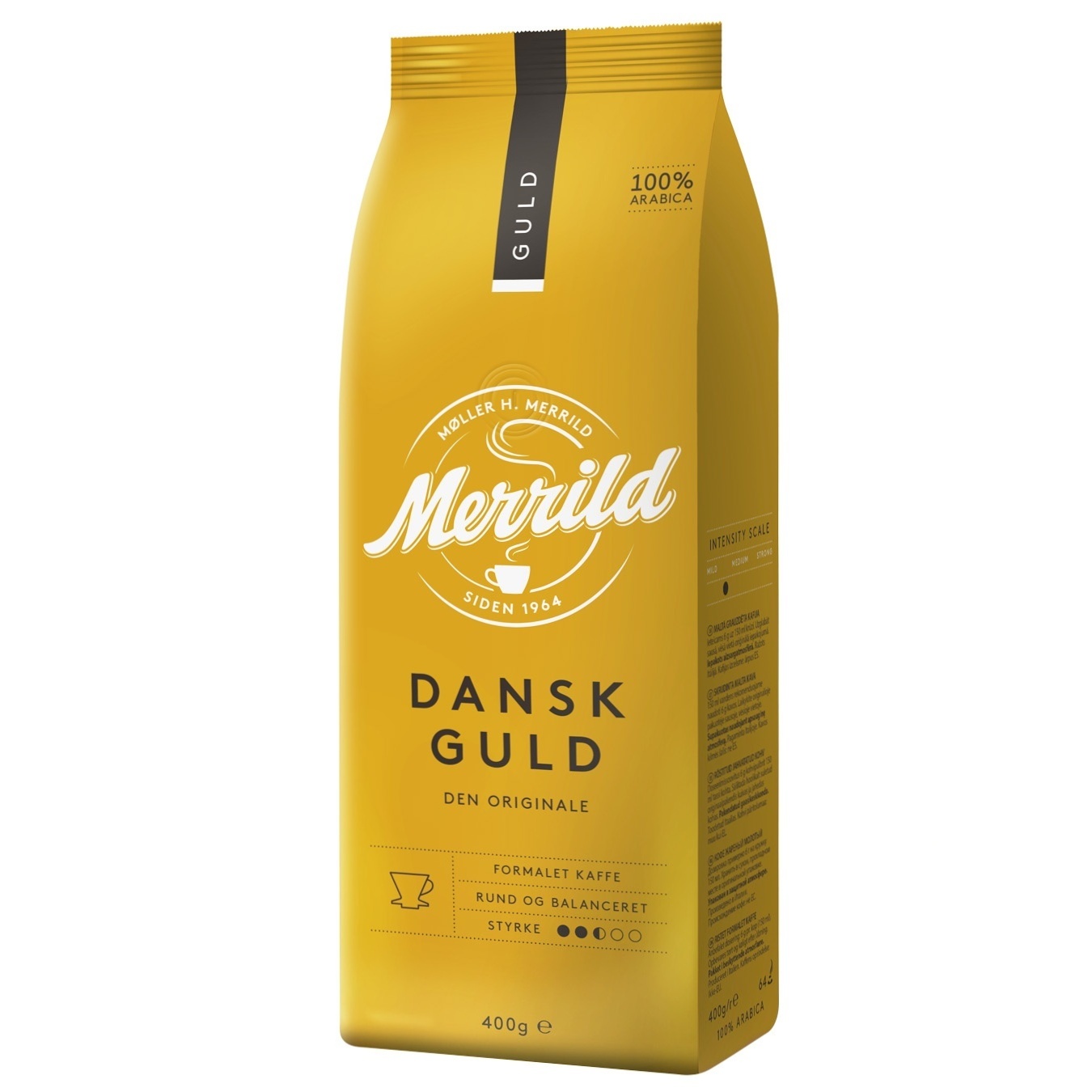 

Кофе Lavazza Merrild Dansk Guld молотый 400г