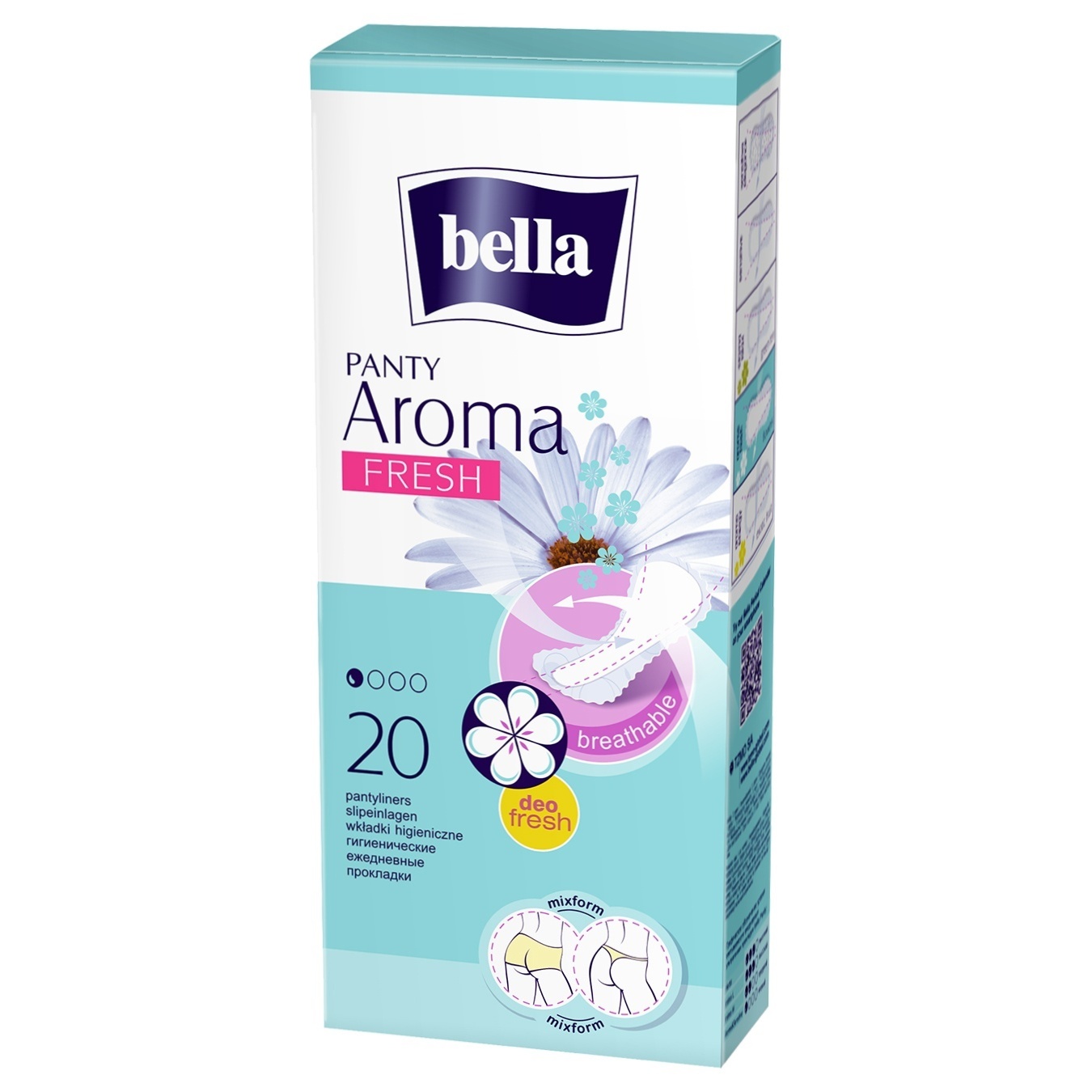 

Прокладки ежедневные Bella Panty Aroma Fresh 20шт