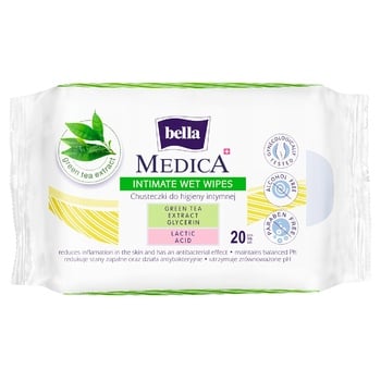 Салфетки влажные Bella Medica для интимной гигиены 20шт - купить, цены на За Раз - фото 6