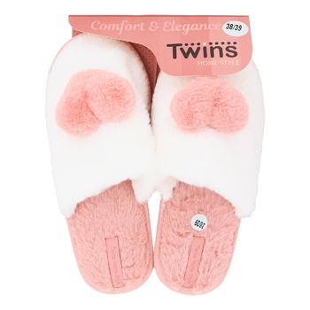 Twins HS-LUX Fur with Decor Homemade Women's Slippers s.38-39 - buy, prices for - photo 1