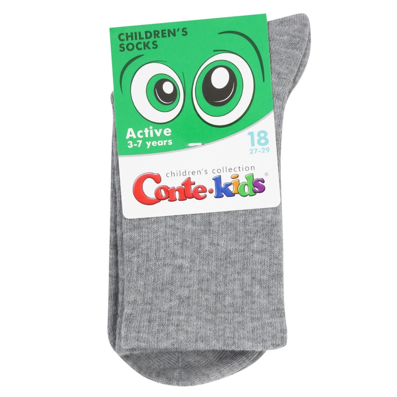 

Носки Conte-Kids Active детские р.18 серый