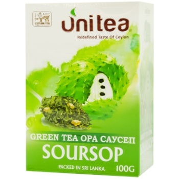 Чай зелений Unitea Soursop 100г - купити, ціни на - фото 1