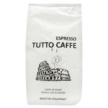 Кофе Tutto Caffe Espresso в зернах 1кг - купить, цены на КОСМОС - фото 1