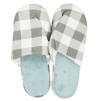 Zed Checkered Mens Indoor Slippers s.40-45 in Assortment - buy, prices for EKO Market - photo 3