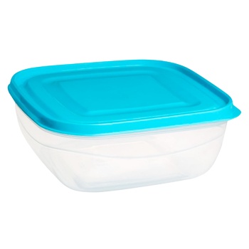 Ucsan Plastic Soft&Lock Square Container 1.1l 17.4х17.4х6.2cm - buy, prices for - photo 1