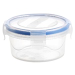 Ucsan Plastic Click with Lock Vacuum Round Container 0.3l 10х5cm