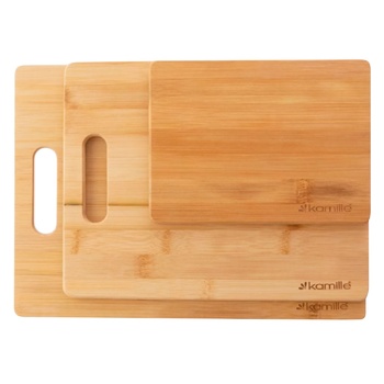 Cutting board Kamille 3pcs - buy, prices for Vostorg - photo 1