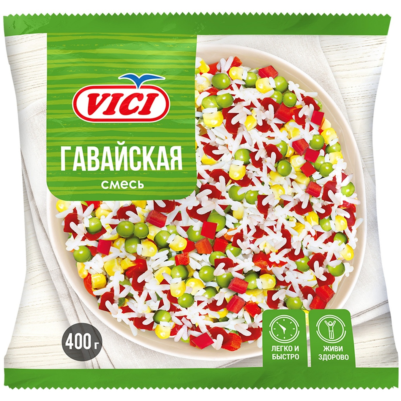 

Смесь овощная VICI Гавайская 400г