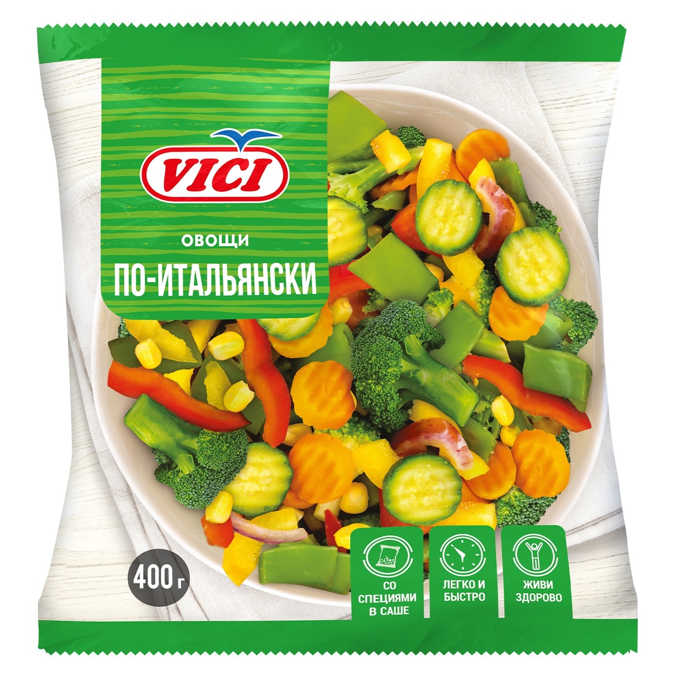 

Овощи Vici по-итальянски 400г