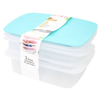 Набір ємкостей для зберігання Wish Home 3шт WH-47 - купити, ціни на Таврія В - фото 1