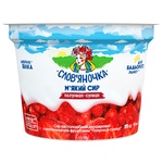 Паста сиркова Слов'яночка полуниця-суниця 4,1% 175г