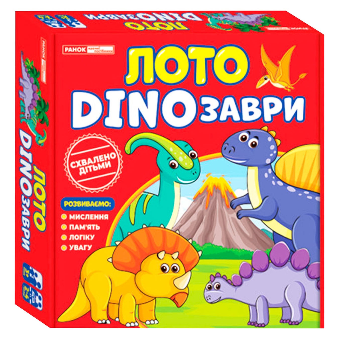 

Игра настольная Ранок Лото Dinoзавры