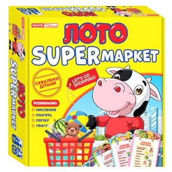 Ranok Lotto Supermarket Board Game - buy, prices for - photo 1