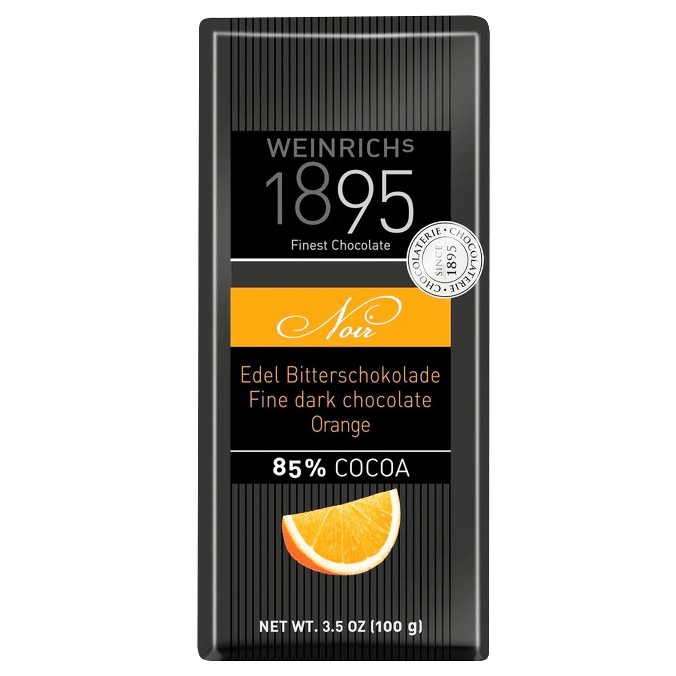 

Шоколад Вайнріхь 100г з апельсином темний 85%какао